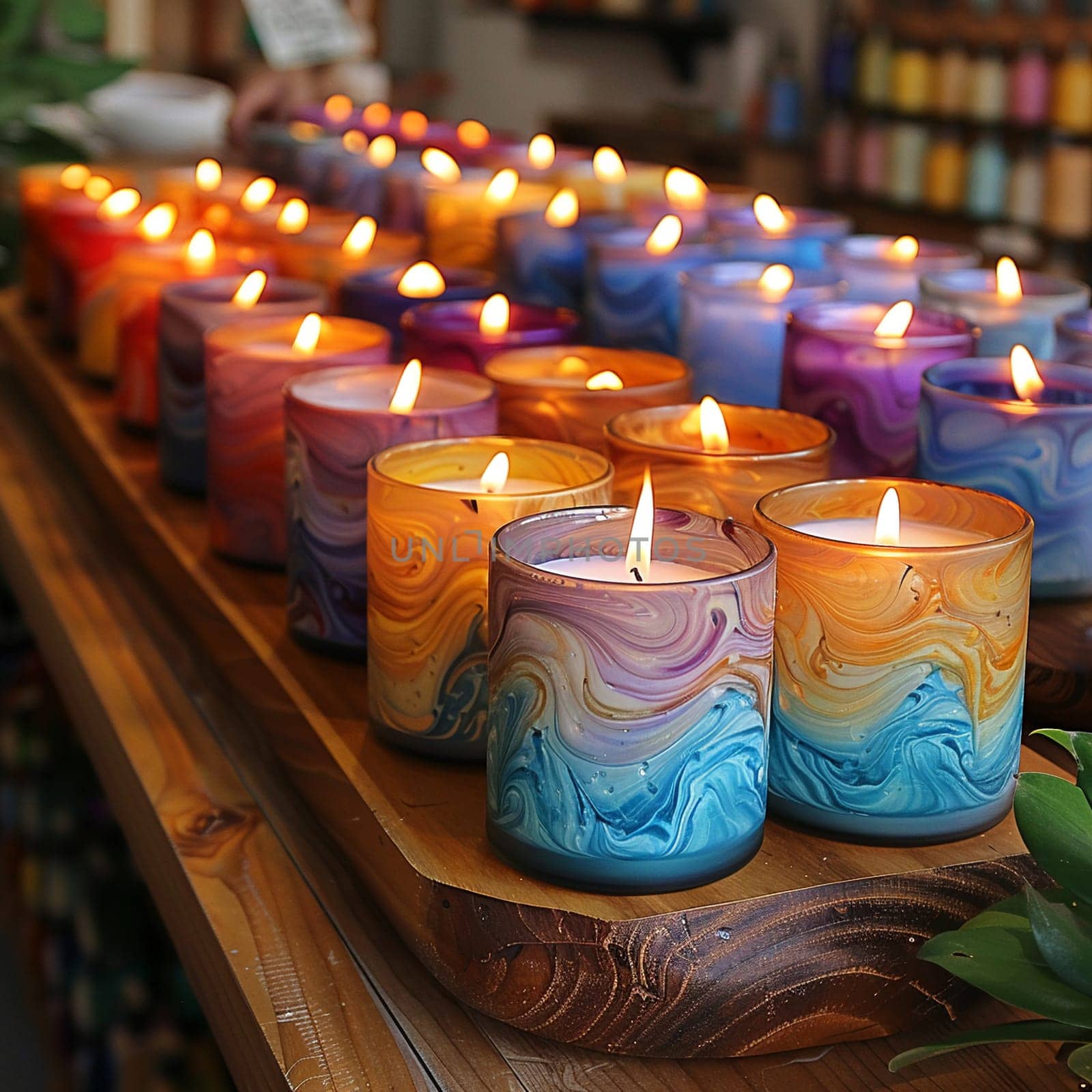 Candle Making Studio Enlightens Decor Trends in Business of Ambient Crafting, Candle jars and melting pots enlighten a story of decor trends and ambient crafting in the candle making studio business.