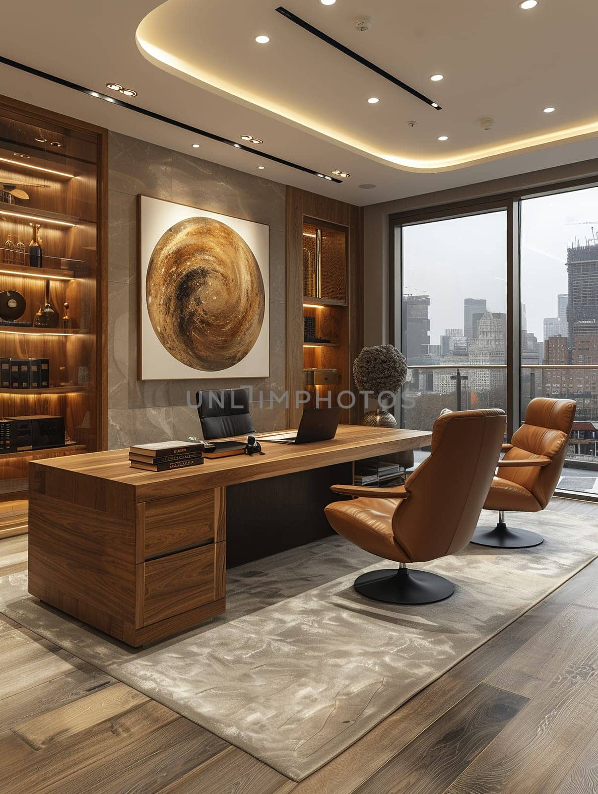 Interior Designer Presents 3D Renderings to Business Clients by Benzoix