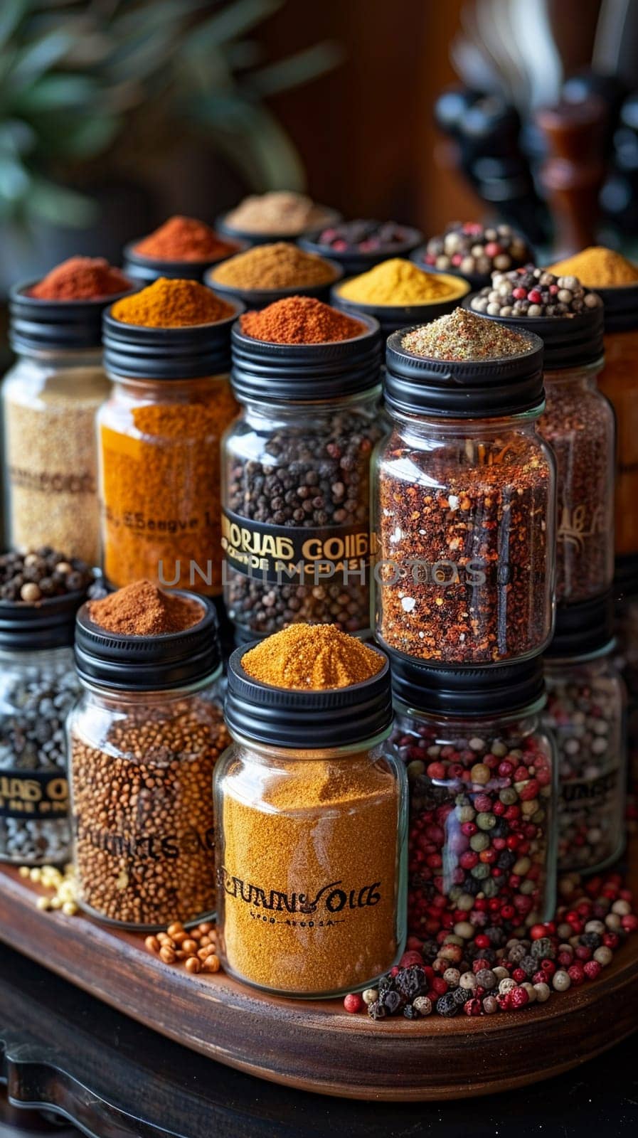 Spice Racks Enrich Recipes with Global Flavors in Business of Culinary Arts by Benzoix
