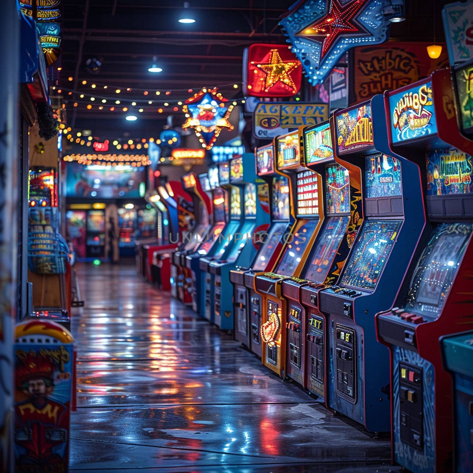 Nostalgic Arcade Room Rekindles Classic Fun in Business of Retro Gaming by Benzoix