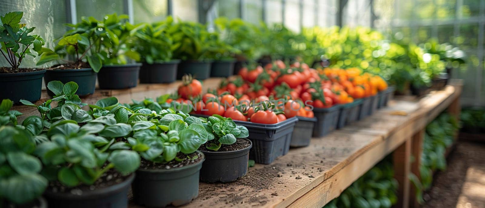 Urban Agriculture Greenhouse Grows Local Roots in Business of City Farming, Seedling trays and urban plots grow a story of community and local produce in the urban agriculture greenhouse business.