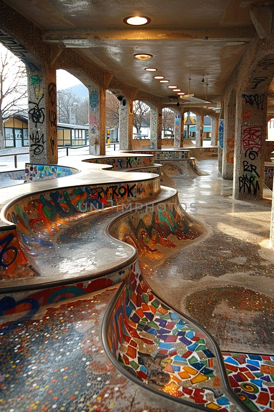 Skate Park Defines Urban Edge in Business of Action Sports by Benzoix