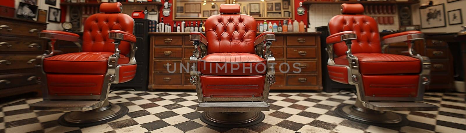 Classic Barbershop Revives Timeless Style in Business of Traditional Men's Grooming, Barber chairs and hot towels revive a story of timeless style and traditional men's grooming in the classic barbershop business.