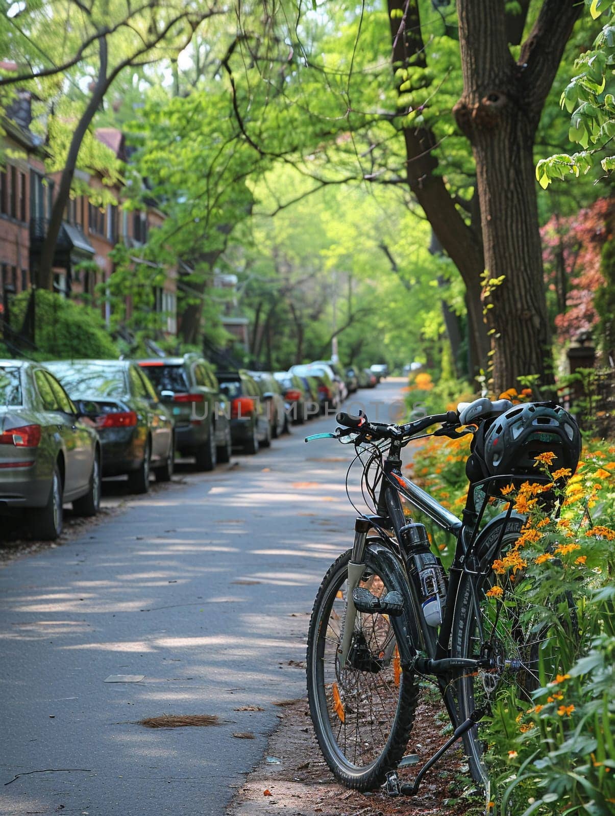 Urban Cycling Trail Advocates Healthy Commutes in Business of Sustainable Transportation, City cyclists and bike lanes advocate a story of healthy commutes and sustainable transportation in the urban cycling trail business.