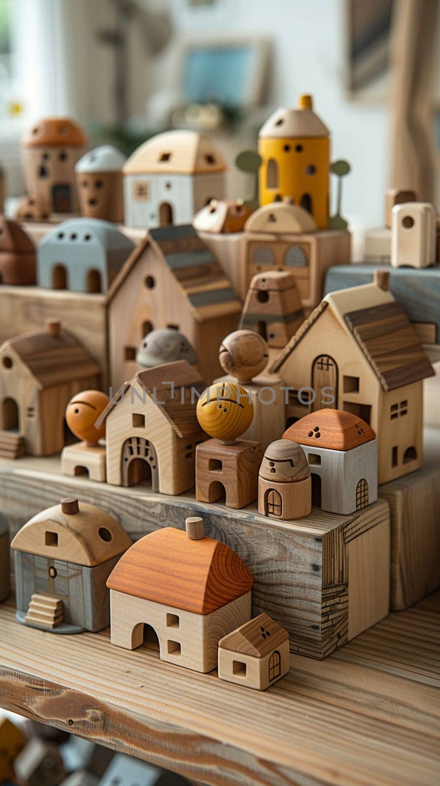 Wooden Toy Workshop Carves Childhood Memories in Business of Handcrafted Playthings, Wooden blocks and toy prototypes carve a story of childhood memories and handcrafted playthings in the wooden toy workshop business.