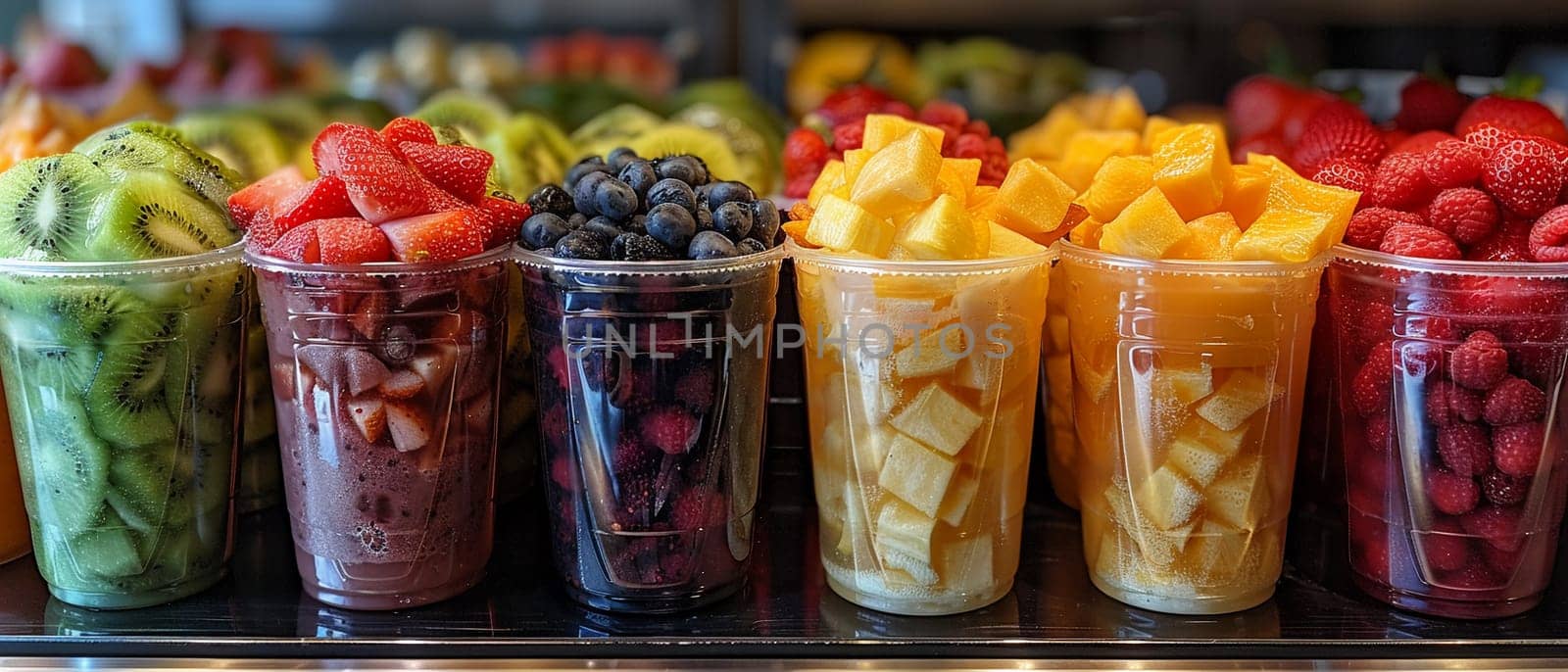 Smoothie Bar Blends Wellness in Business of Nutritious Refreshments, Smoothie menus and fruit toppings blend a story of wellness and nutritious refreshments in the smoothie bar business.