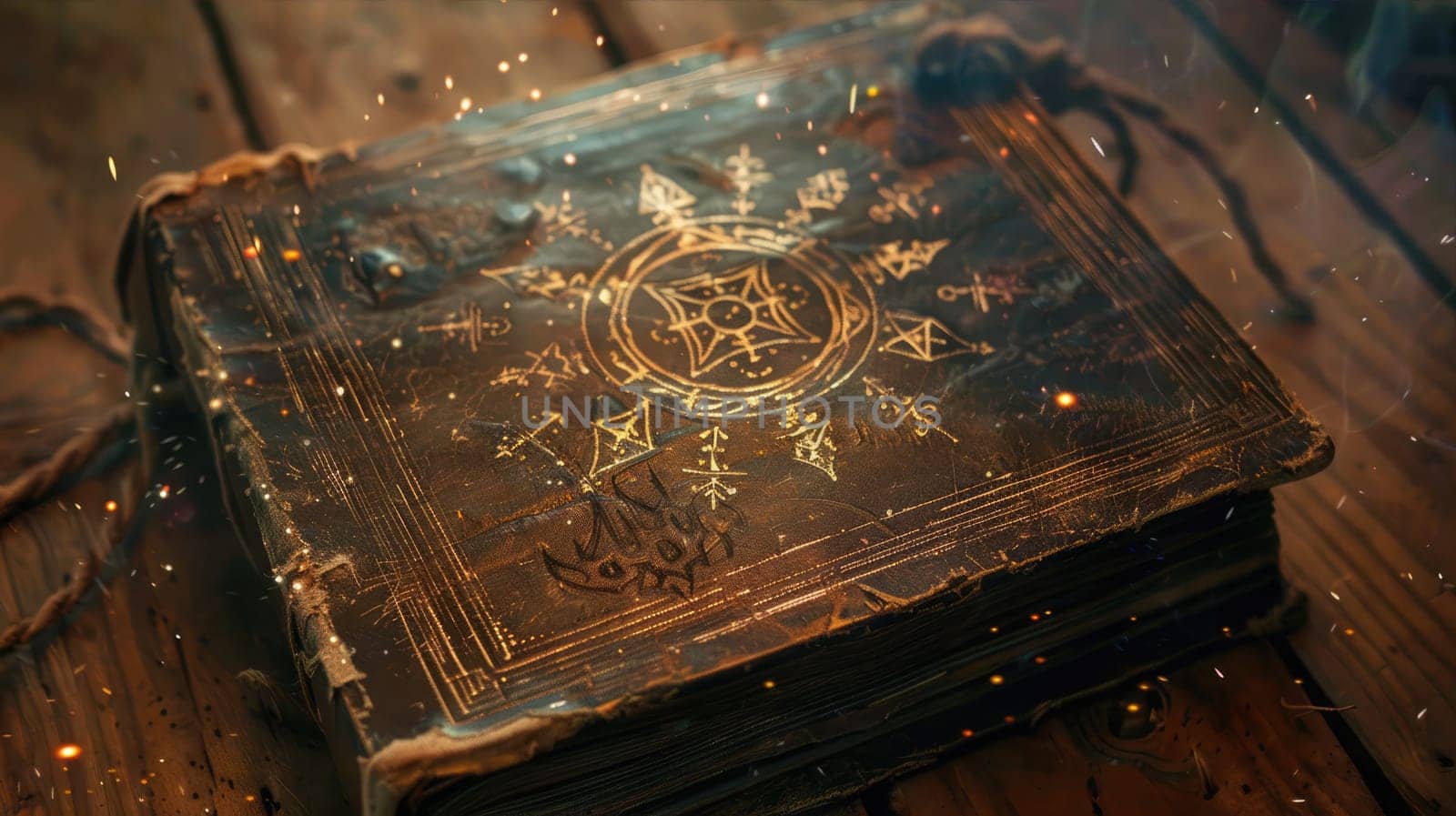 Grimoire arcana for enhancing magical abilities and skills by natali_brill