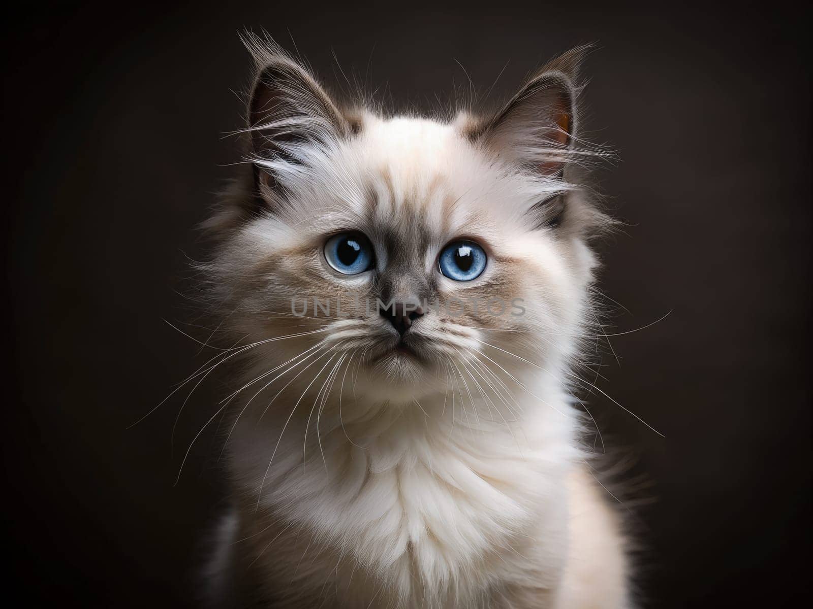 a beautiful purebred cat on a beautiful background. ai generative quality