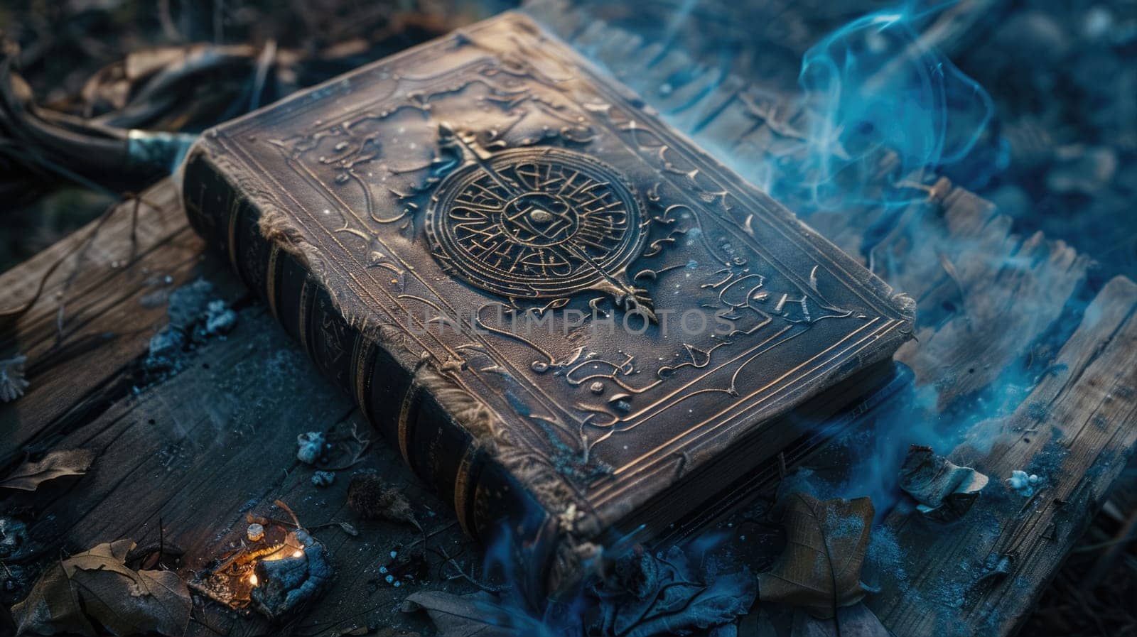 Grimoire arcana for enhancing magical abilities and skills by natali_brill