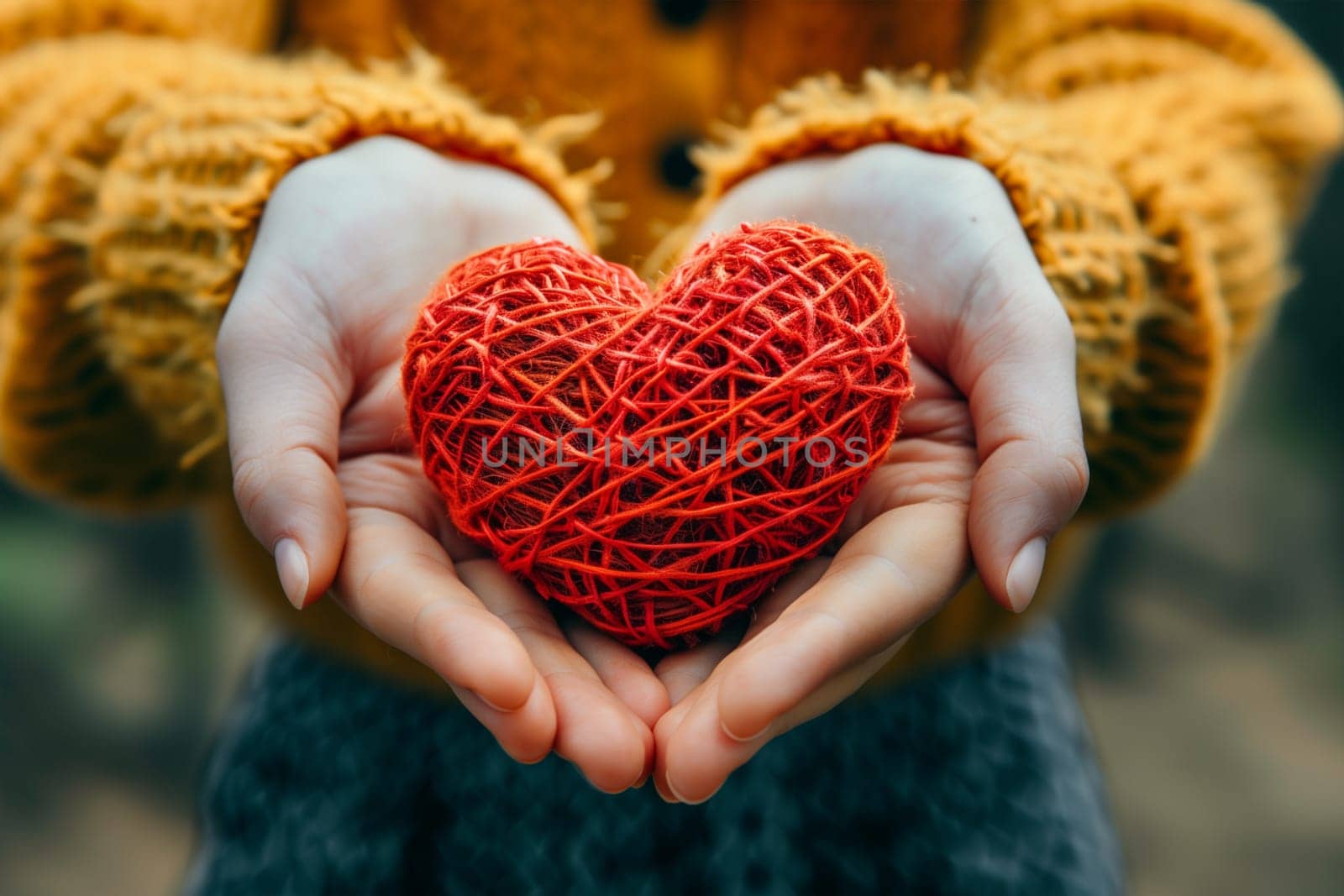 Person Holding Ball of Yarn by Sd28DimoN_1976