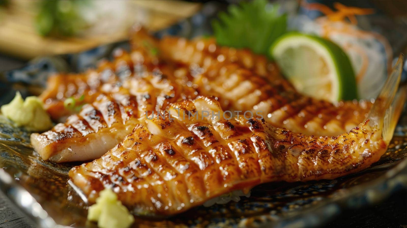Stingray wings. Traditional dish of Japan by natali_brill