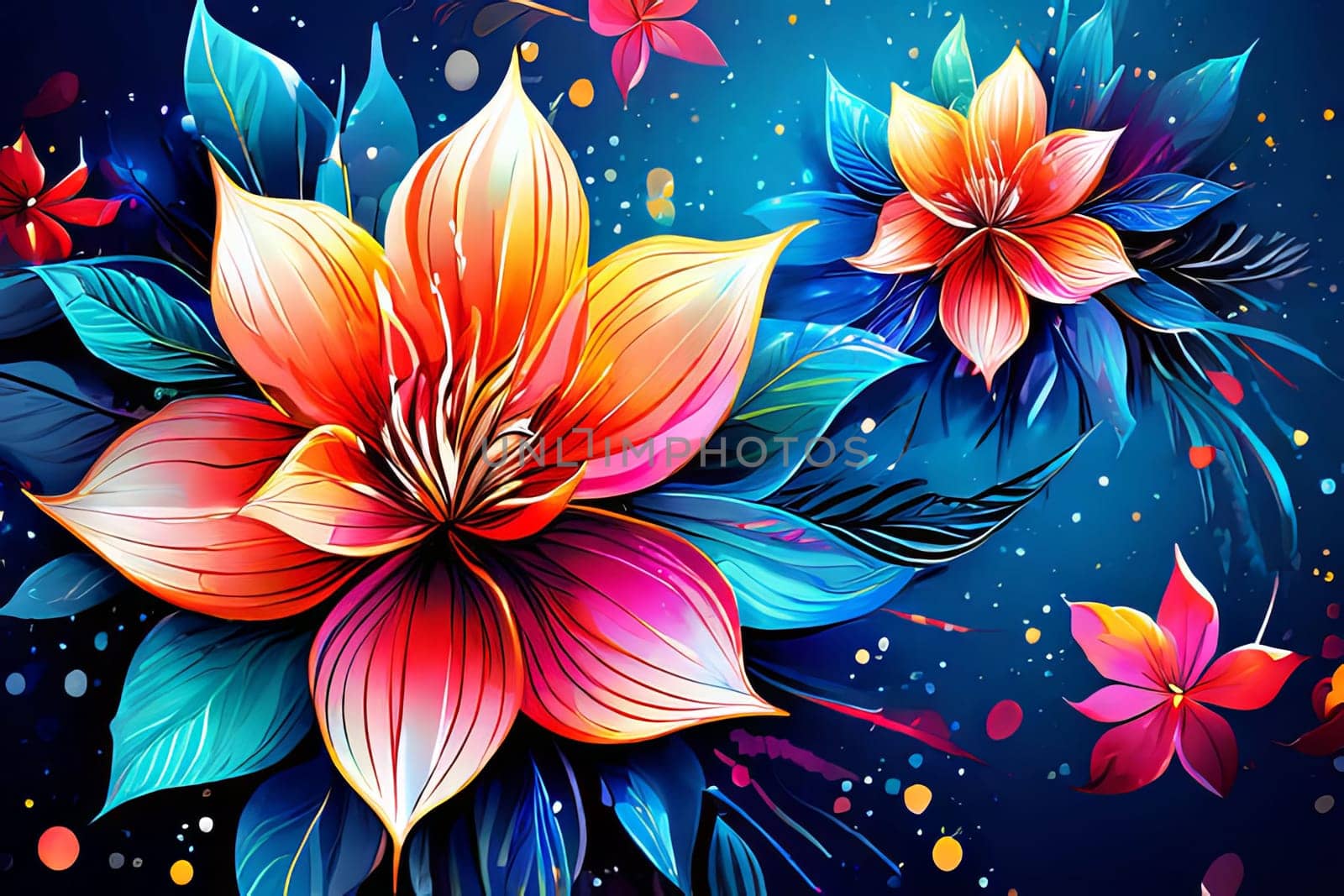 Serene lotus flower blooming against dark background. For meditation apps, on covers of books about spiritual growth, in designs for yoga studios, spa salons, illustration for articles on inner peace