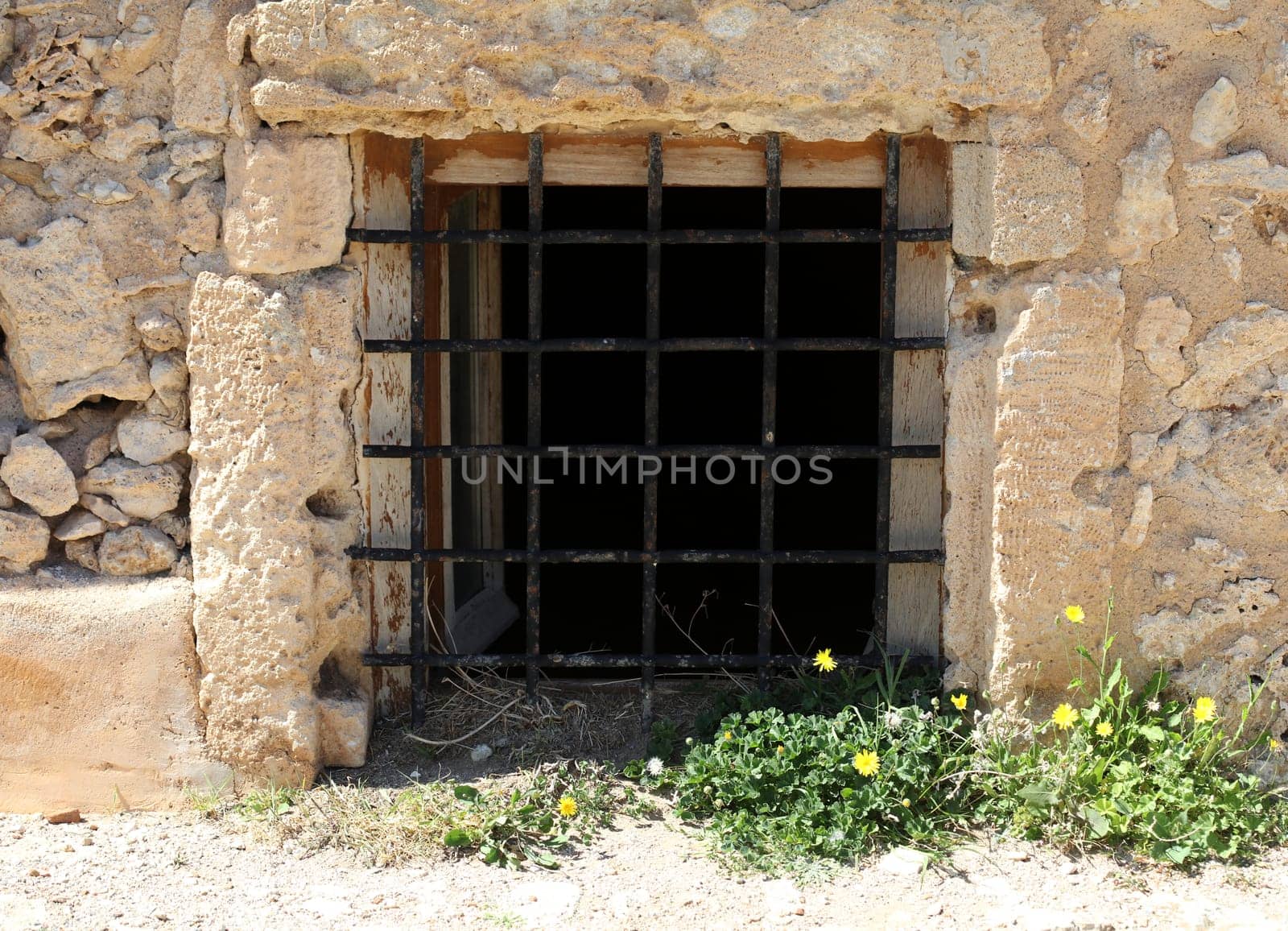 Fortezza fortress castle in Crete island Rethimno holidays exploring the old ancient stone city monuments close up summer background carnival season high quality big size prints by BakalaeroZz