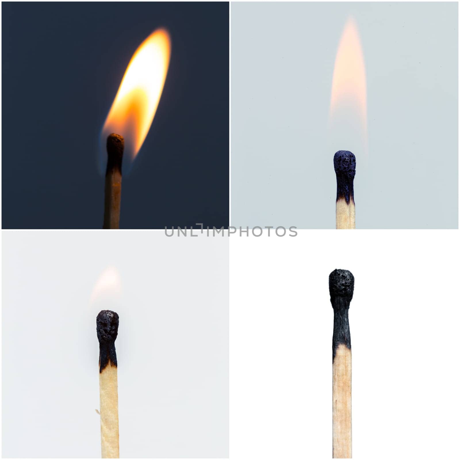 burning match stick by Fabrikasimf