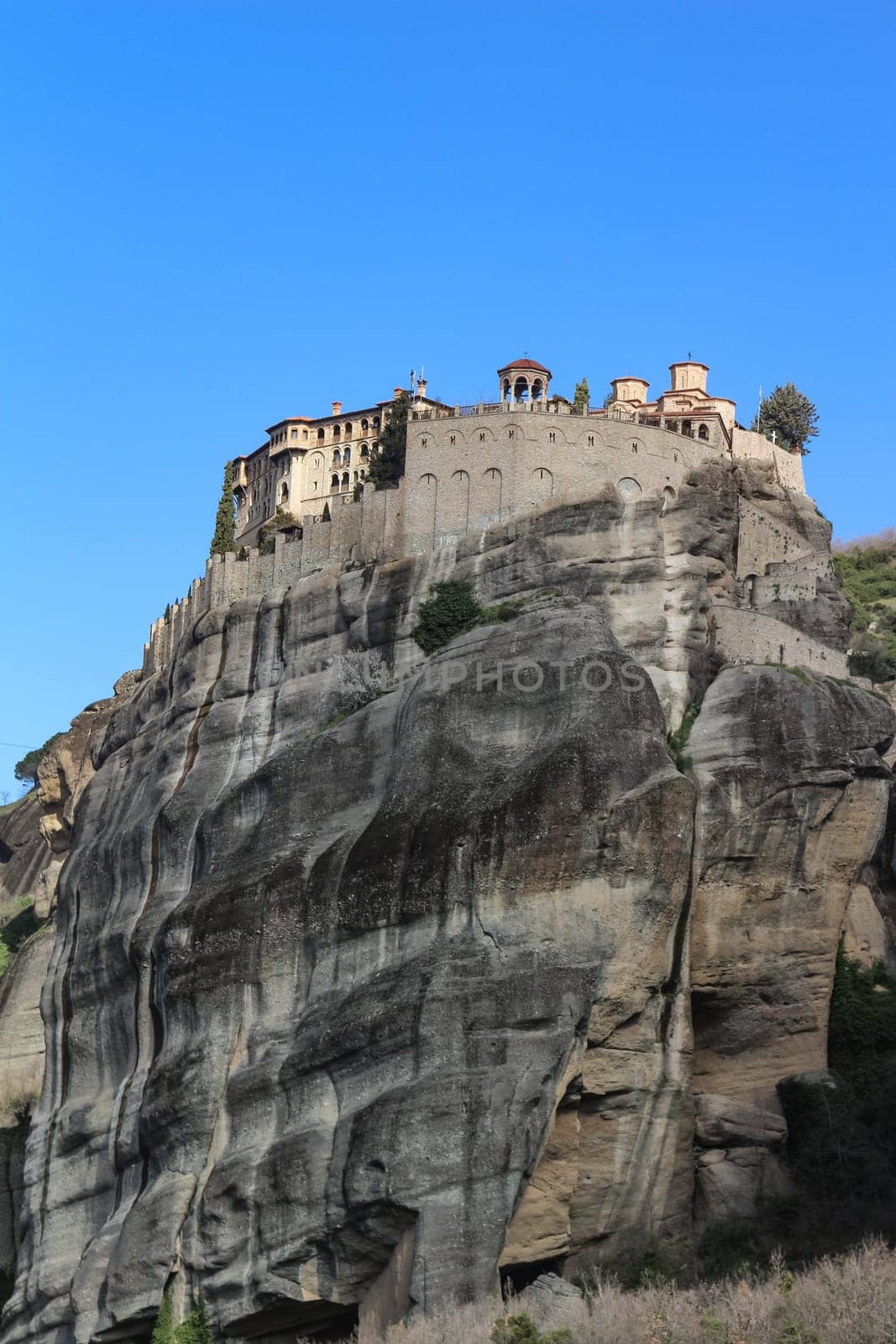 Heavenly Sanctuaries: Churches Perched on the Cliffs of Meteora, Greece by DakotaBOldeman