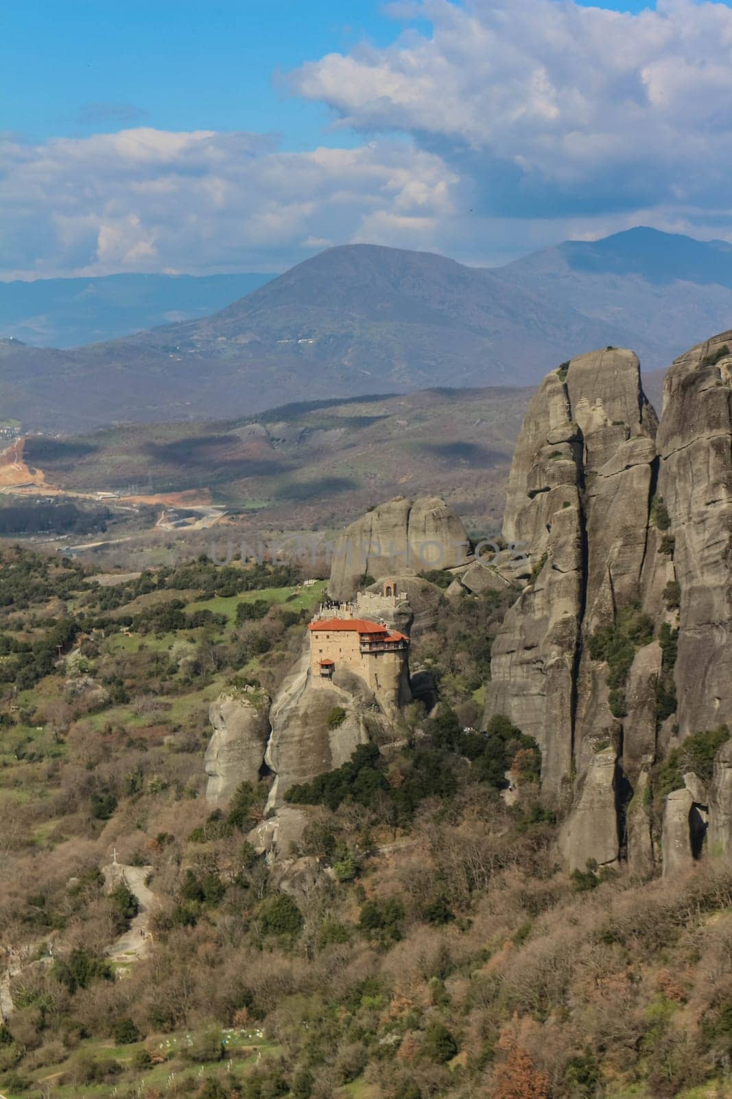 Tranquility Amidst Grandeur: The Smallest Church Nestled in Meteora's Majestic Cliffs by DakotaBOldeman