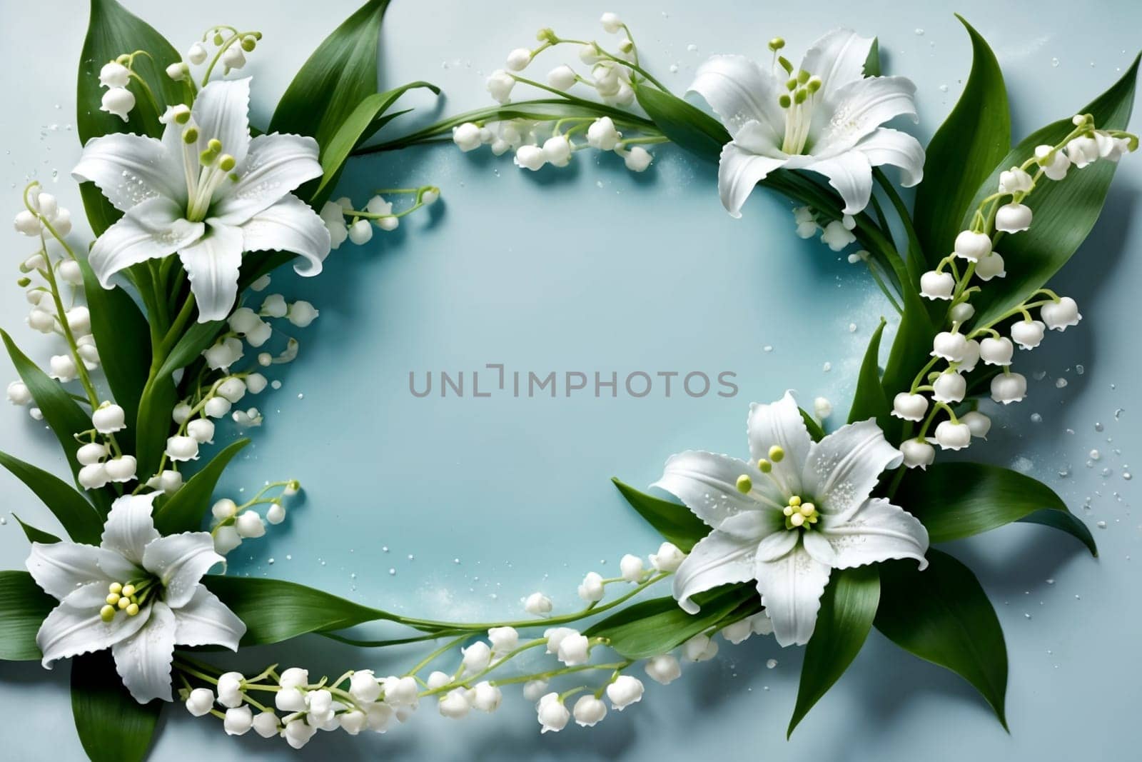 beautiful abstract background with bright flowers.