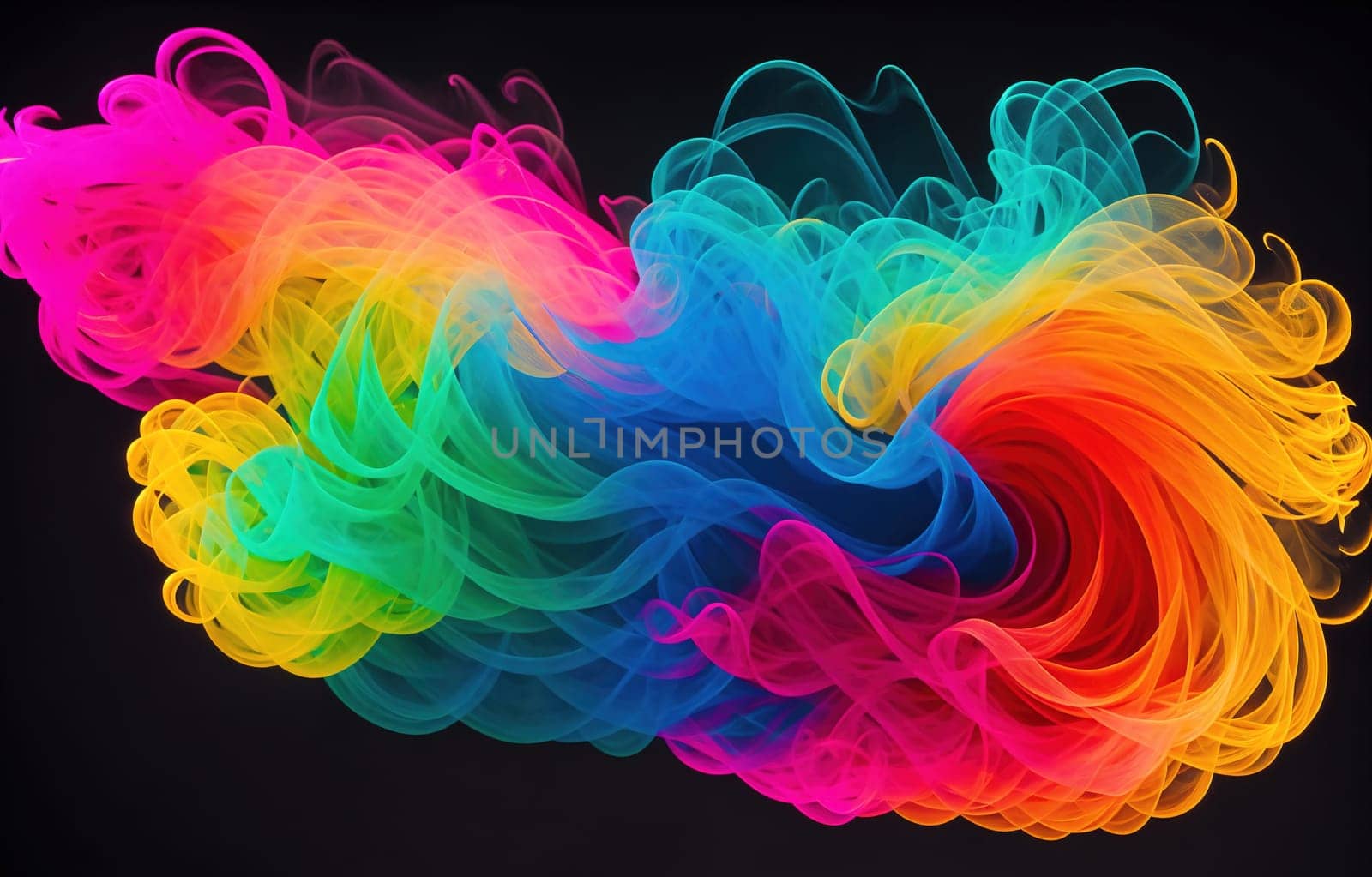 The image is a colorful, swirling mass of clouds.