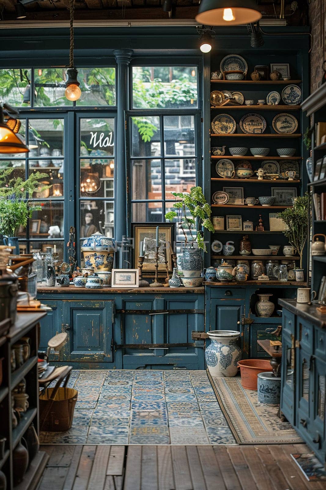 Charming Antique Shop Offering Hidden Gems to Collectors by Benzoix