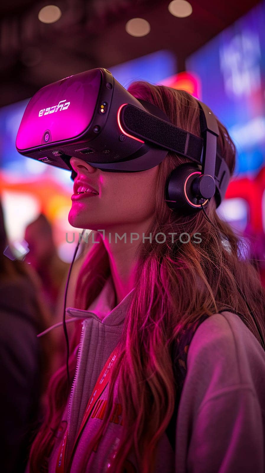 Virtual Reality Arcade Blurs Realities in Business of Immersive Gaming, VR stations and excited players blur a story of digital escapism and fun in the virtual reality arcade business.