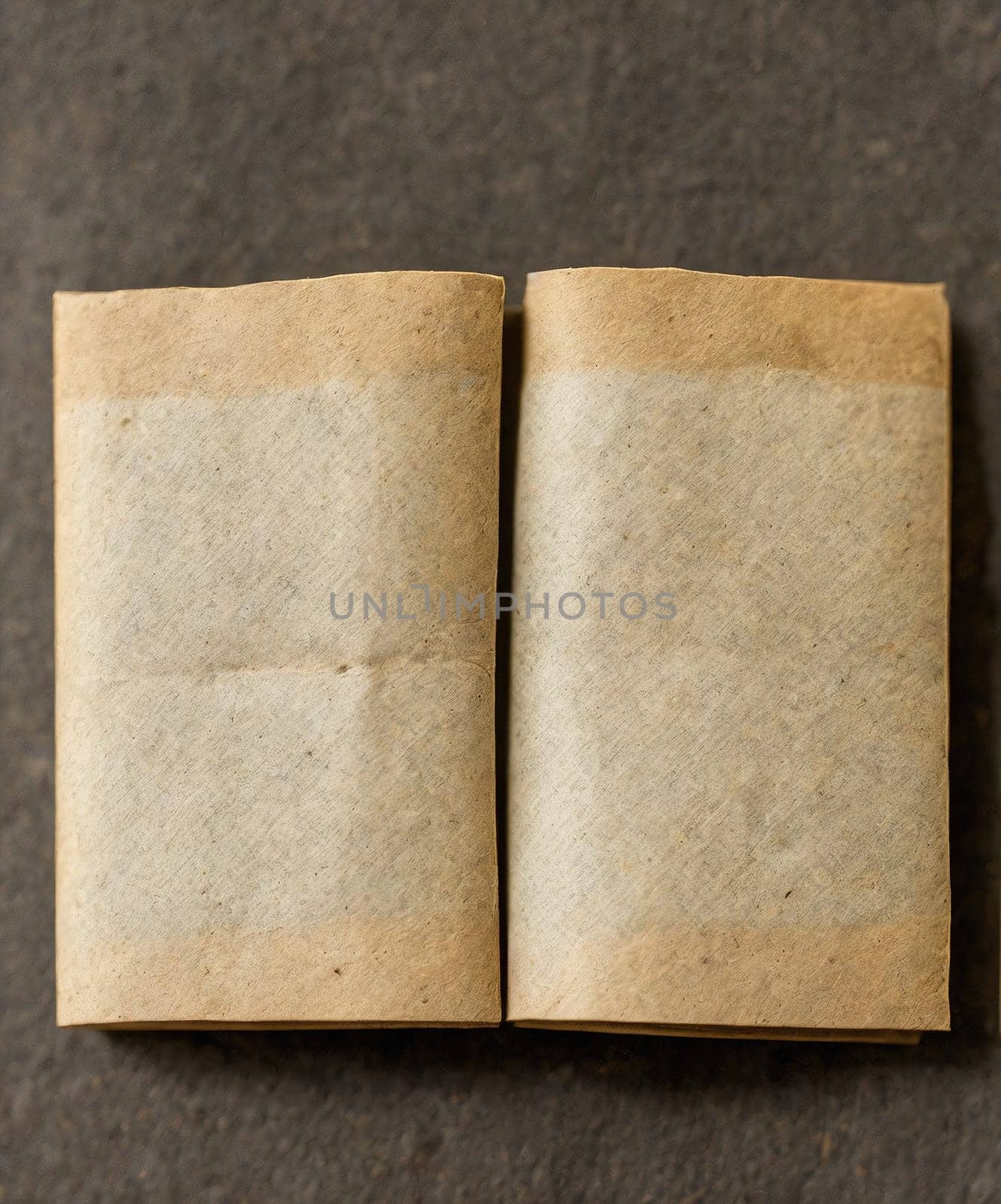 The image is a blank book with no pages or content.