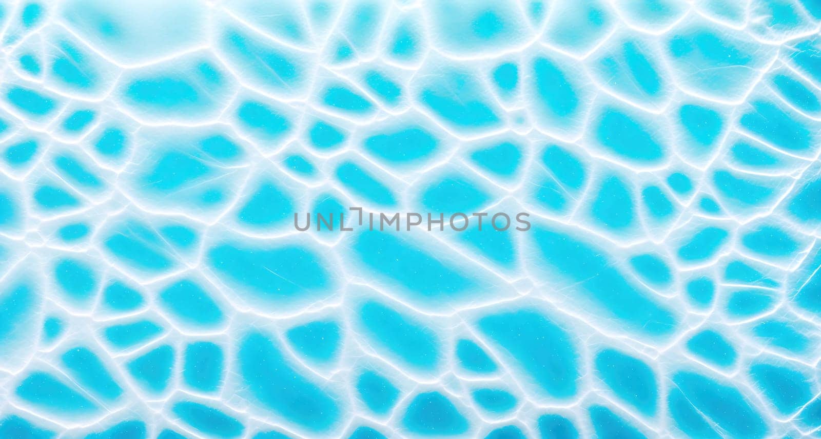The image is a blue and white marble texture with a wavy pattern.