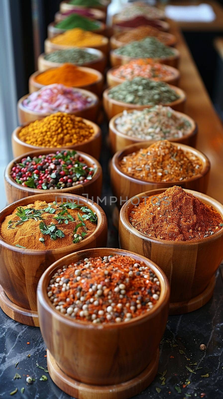World Spice Emporium Flavors Dishes with Adventure in Business of Cooking and Cultural Discovery by Benzoix