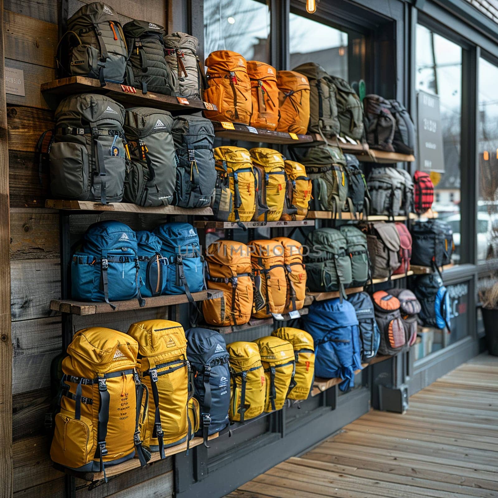 Outdoor Gear Displays Equip Exploration in Business of Adventure Retail by Benzoix