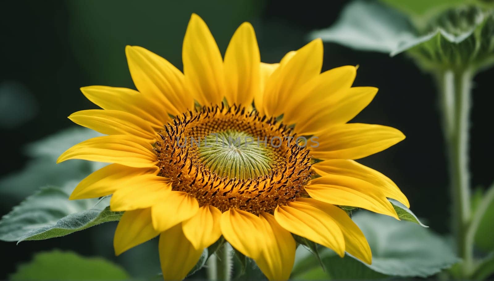A vibrant collection of Helianthus annuus stands tall, their bright petals and large, seed-filled centers creating a stunning natural exhibit.