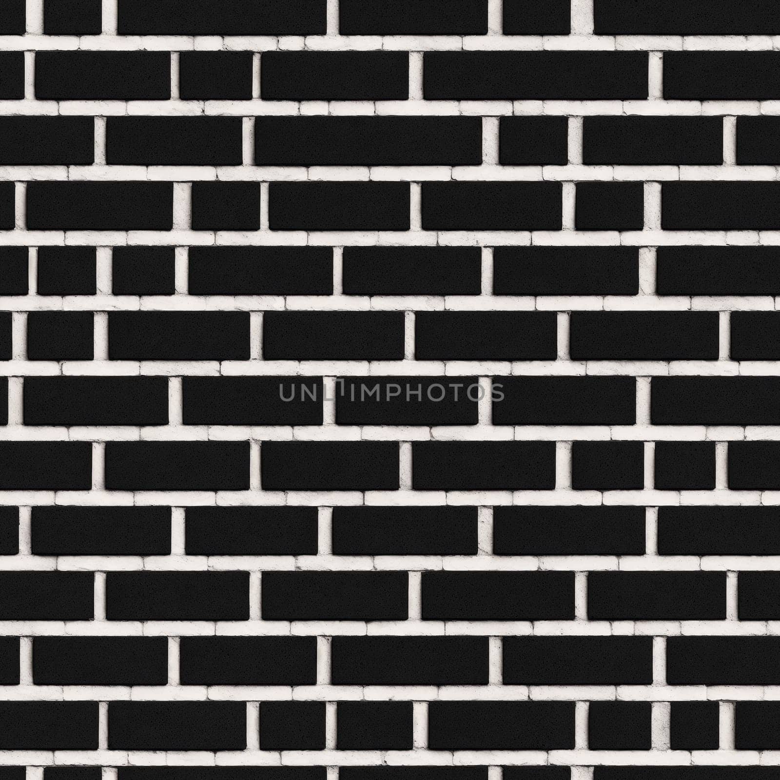The image is a brick wall with no visible details or textures. - seamless and tileable