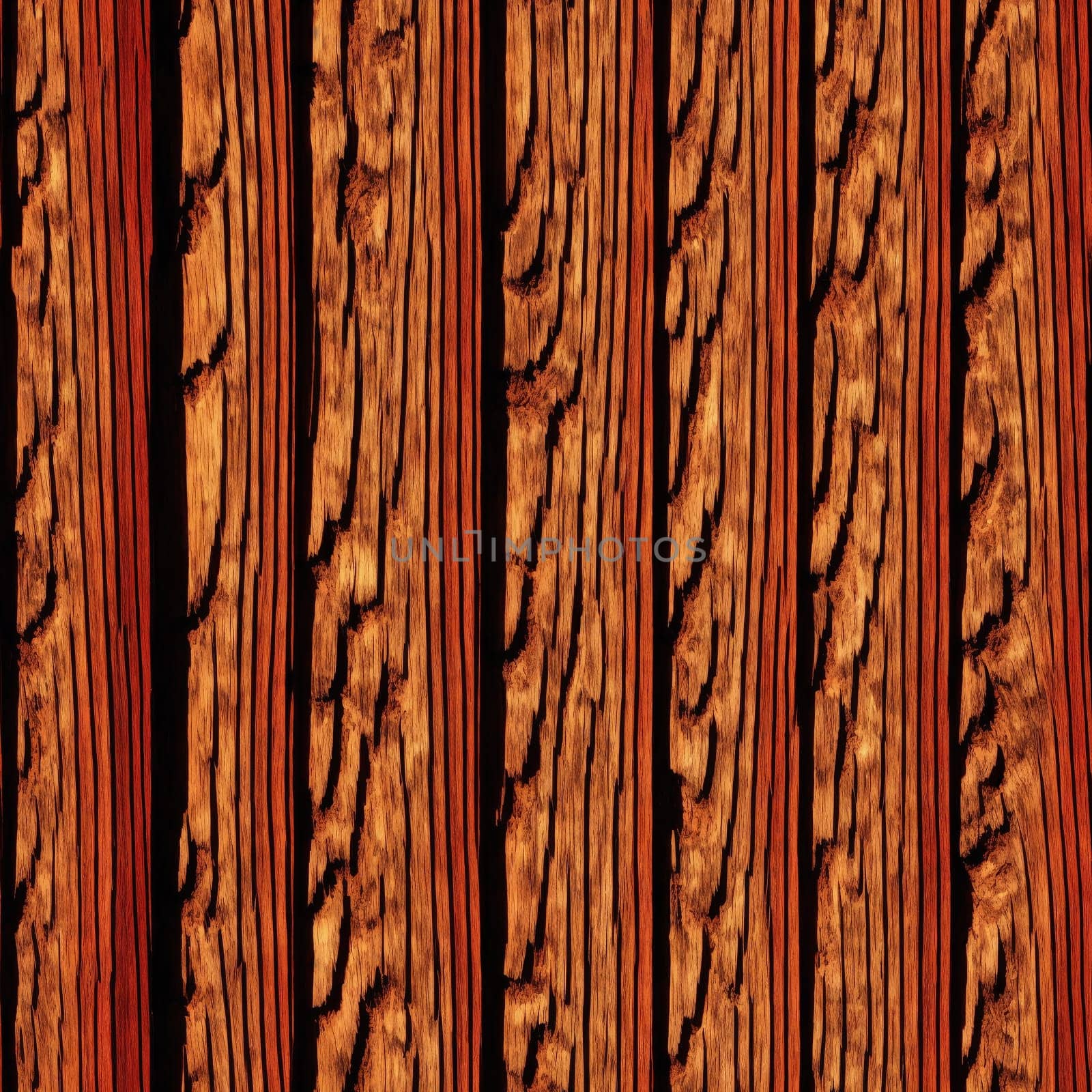The image is a wooden wallpaper with vertical planks of wood, giving it a rustic and natural look. - seamless and tileable