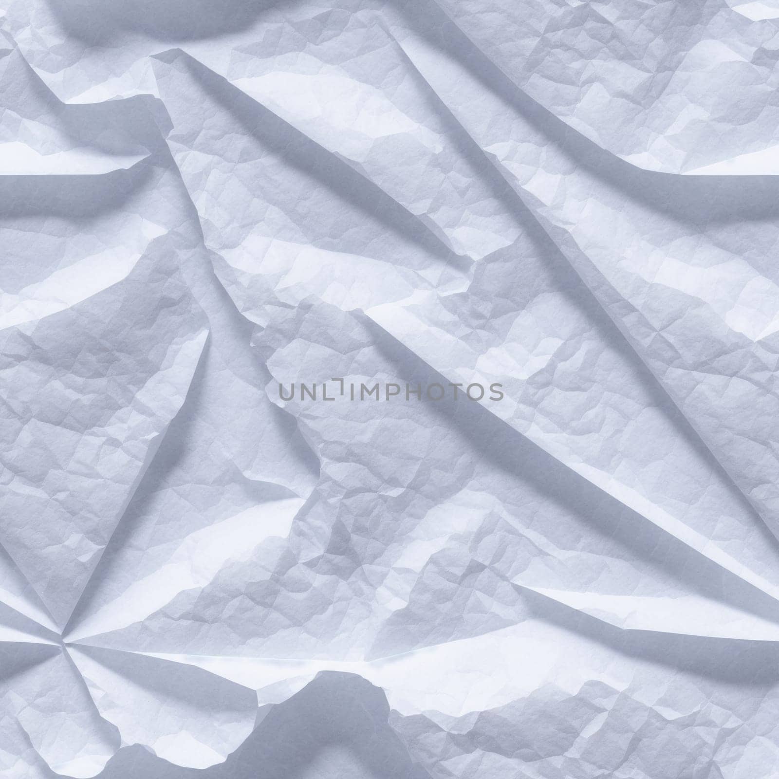 The image is a gray, crumpled piece of paper. - seamless and tileable