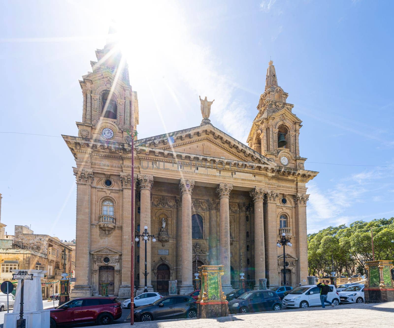 San Publiju church in Floriana, Malta by sergiodv