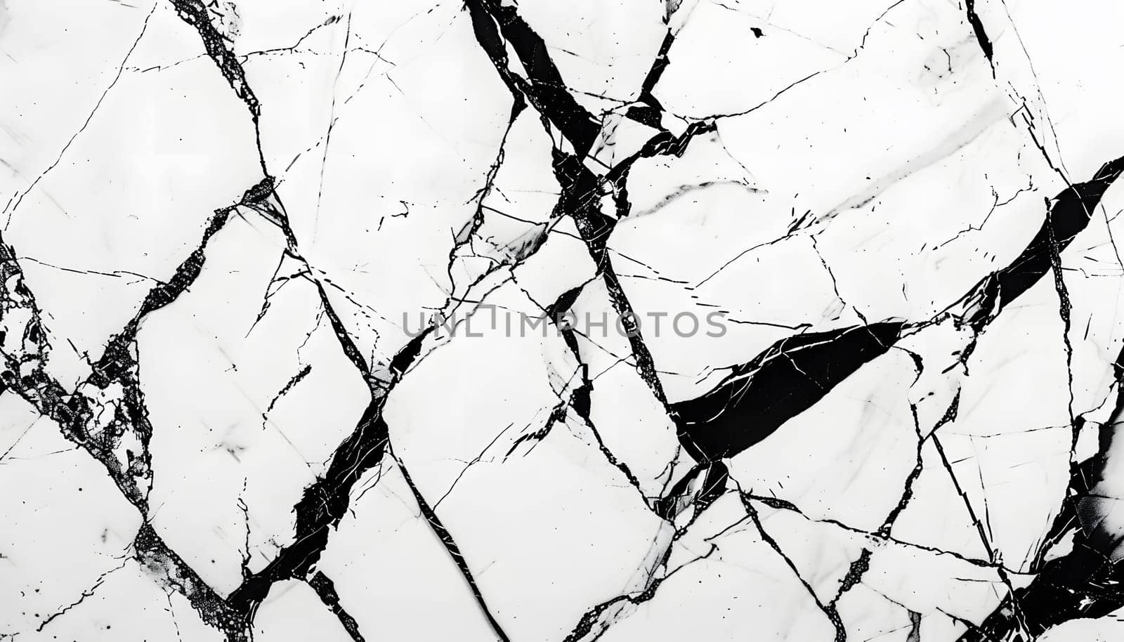 A monochrome photo capturing the intricate texture of a marble surface, resembling a unique pattern found in nature like on a tree bark or twig