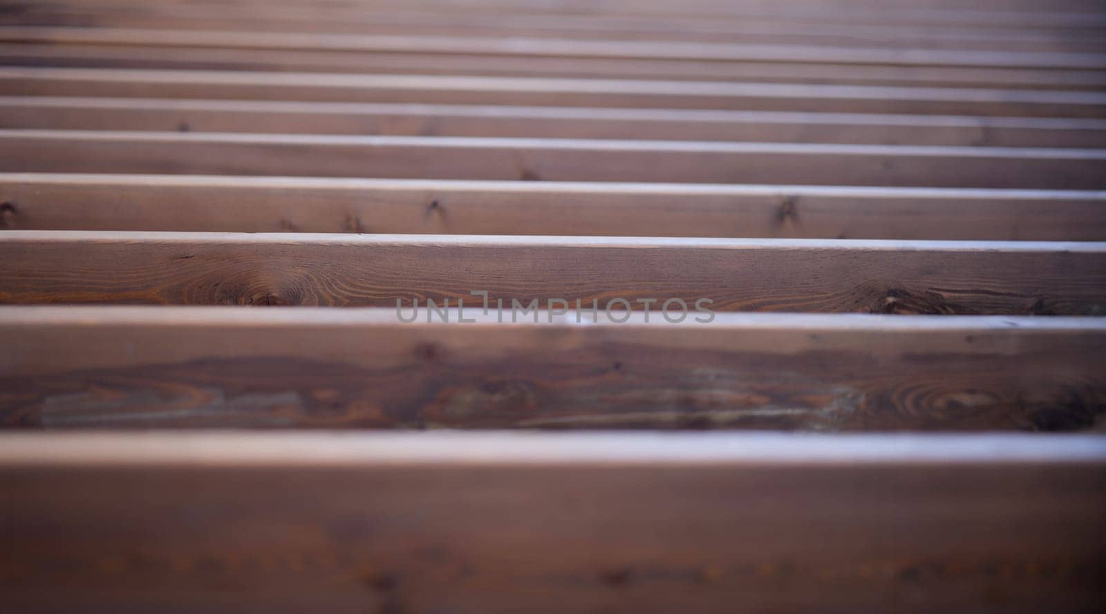 Wooden boards plank wall floor background texture closeup by kuprevich