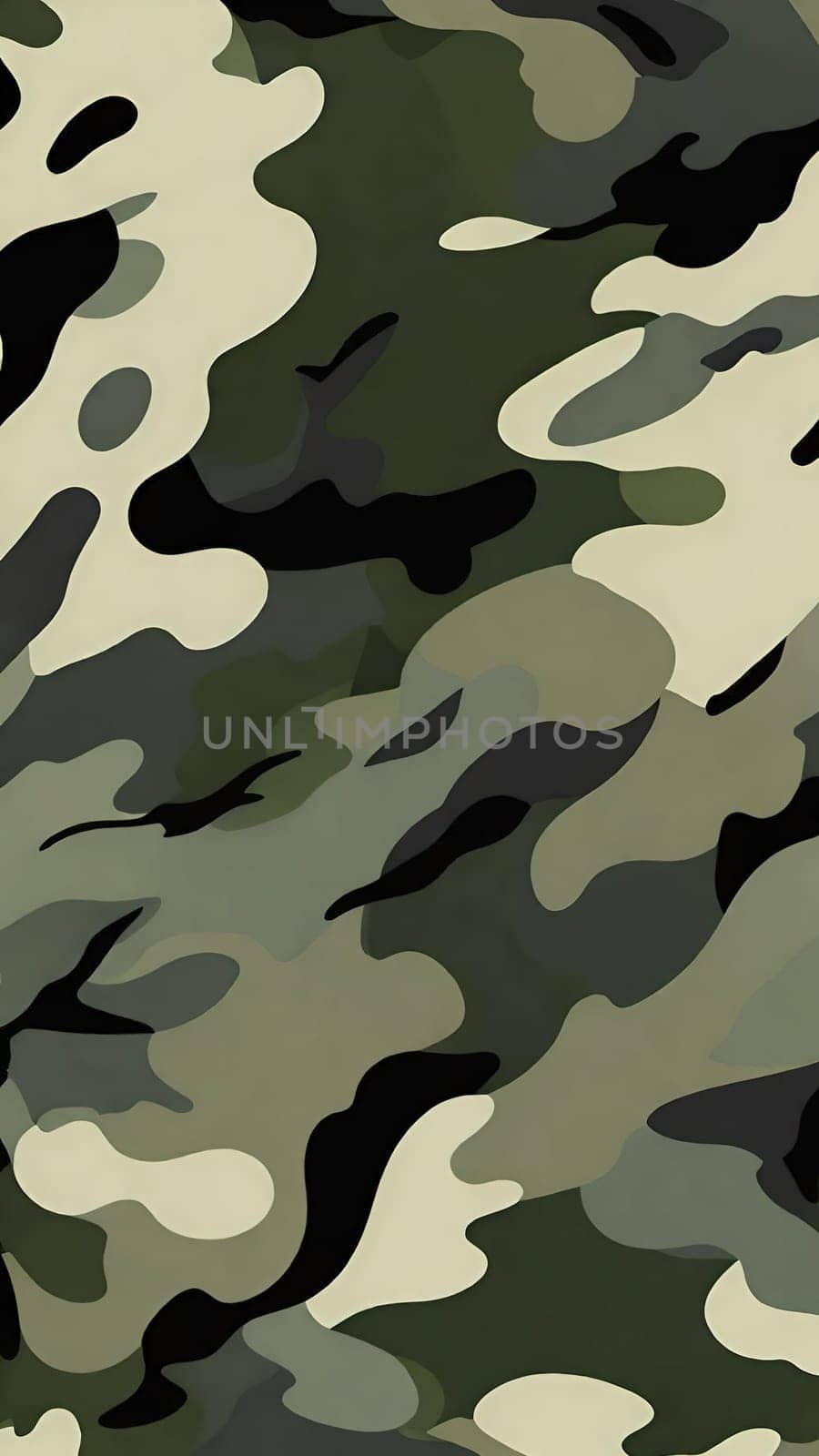 Camouflage Seamless Pattern. Classic clothing style masking camo repeat print. by yilmazsavaskandag