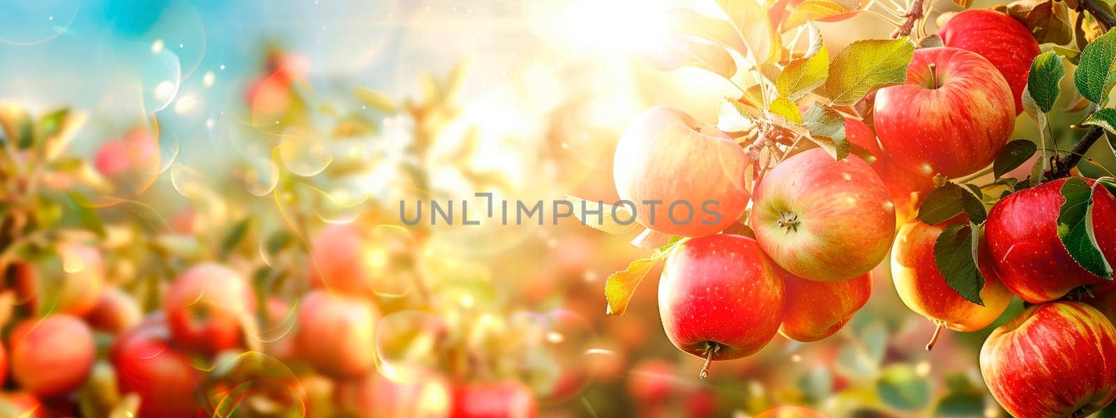 Apple harvest in the garden. selective focus. food.