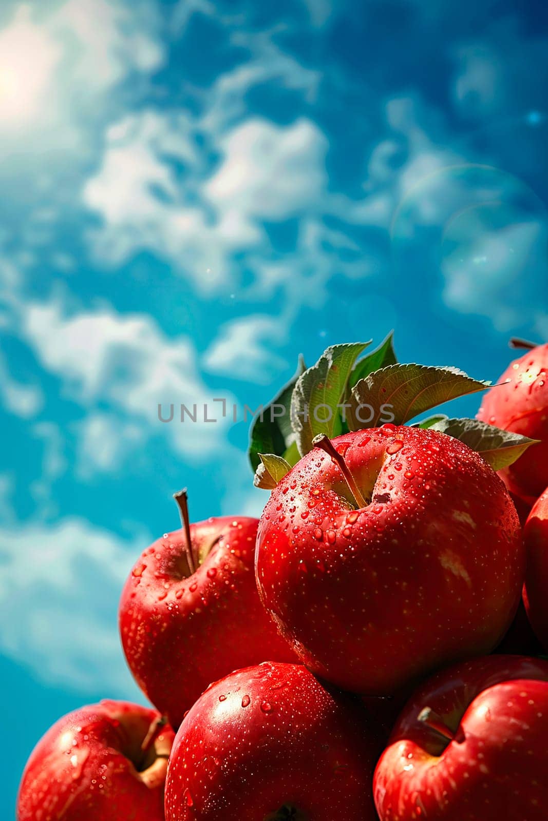 Apple harvest in the garden. selective focus. by yanadjana