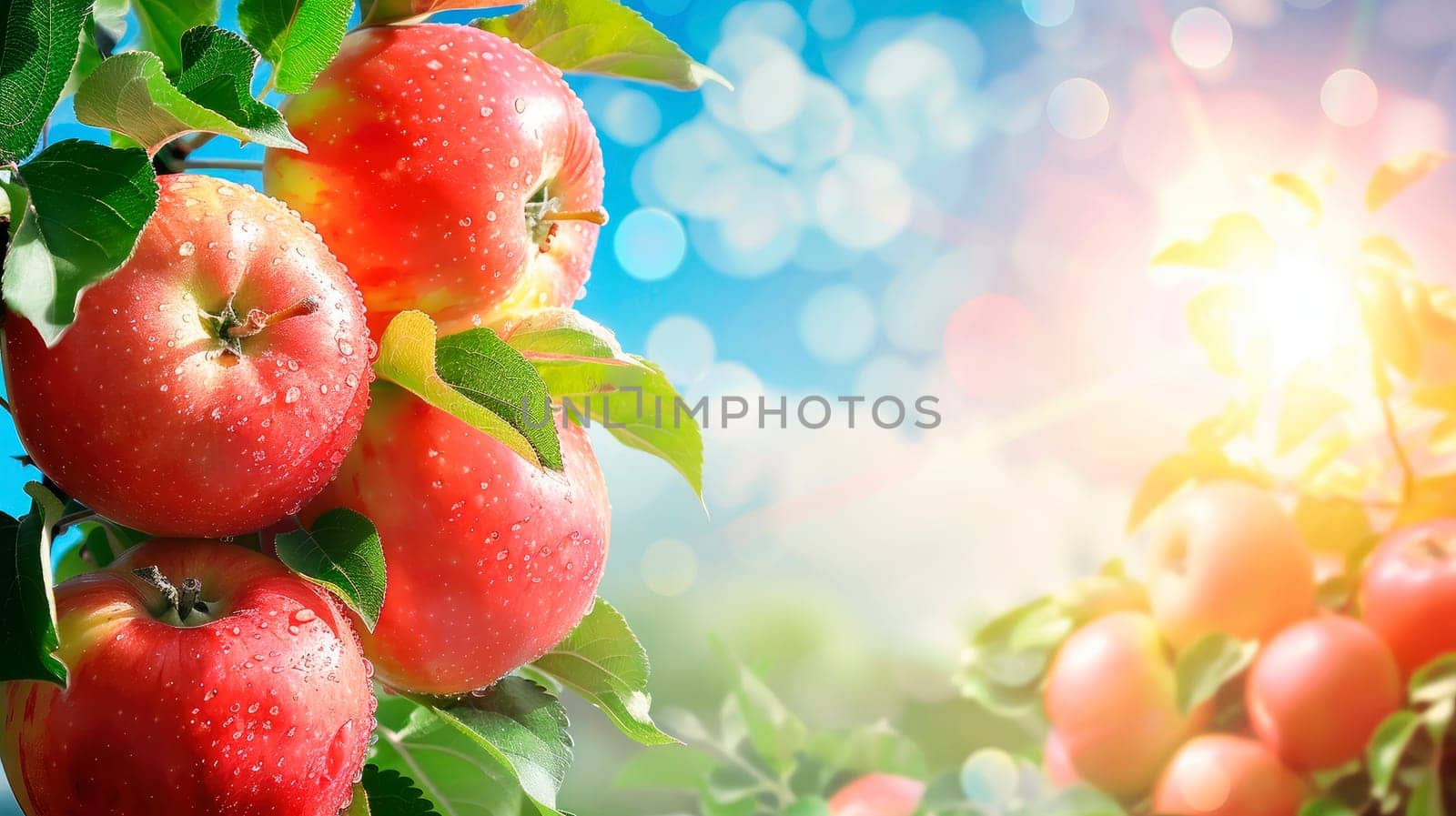 Apple harvest in the garden. selective focus. food.
