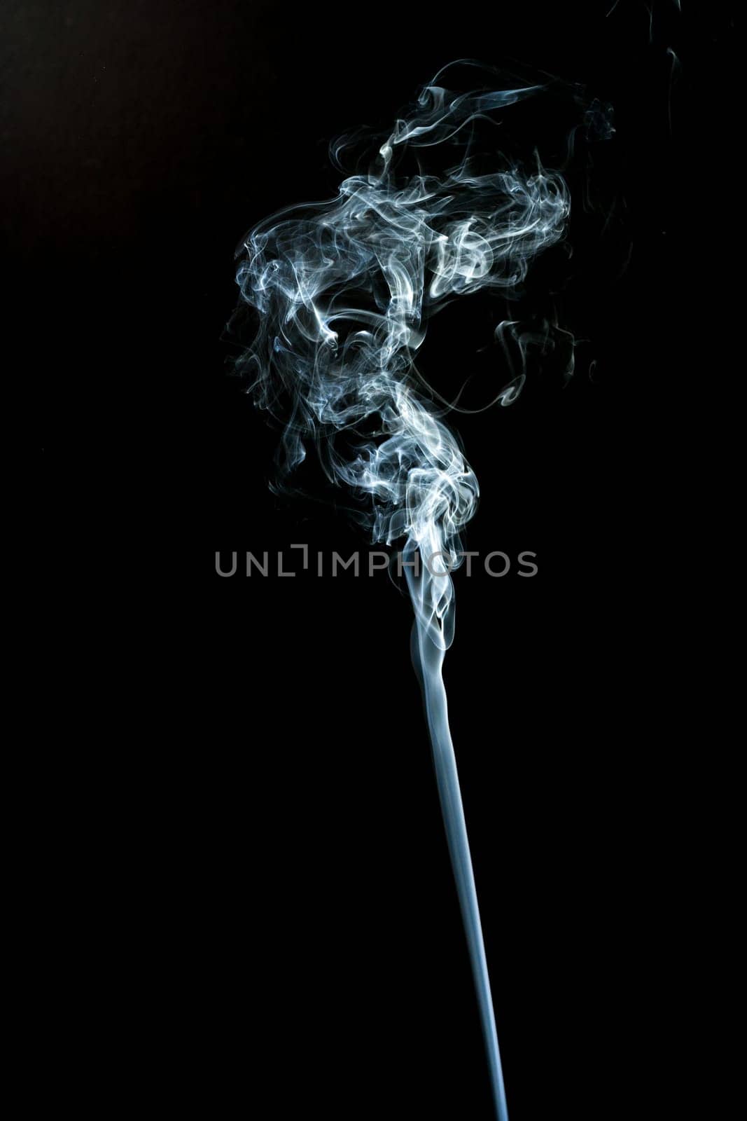 smoke cloud with black background. fog texture - image