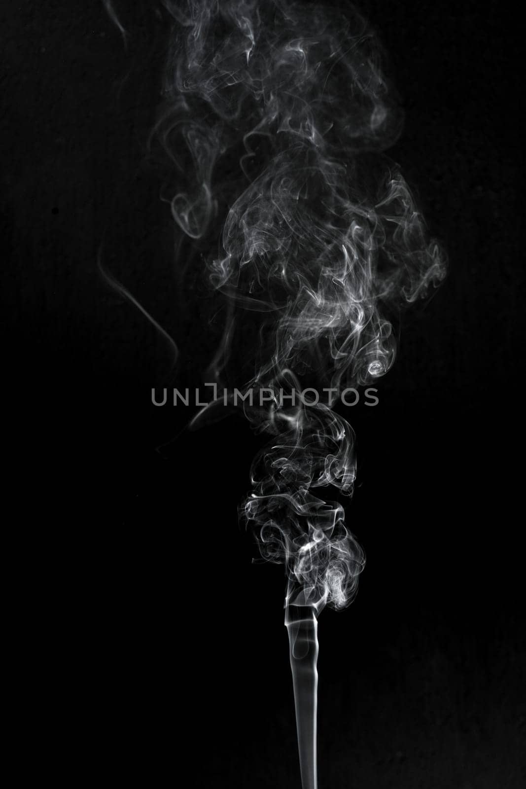 smoke cloud with black background. fog texture - image