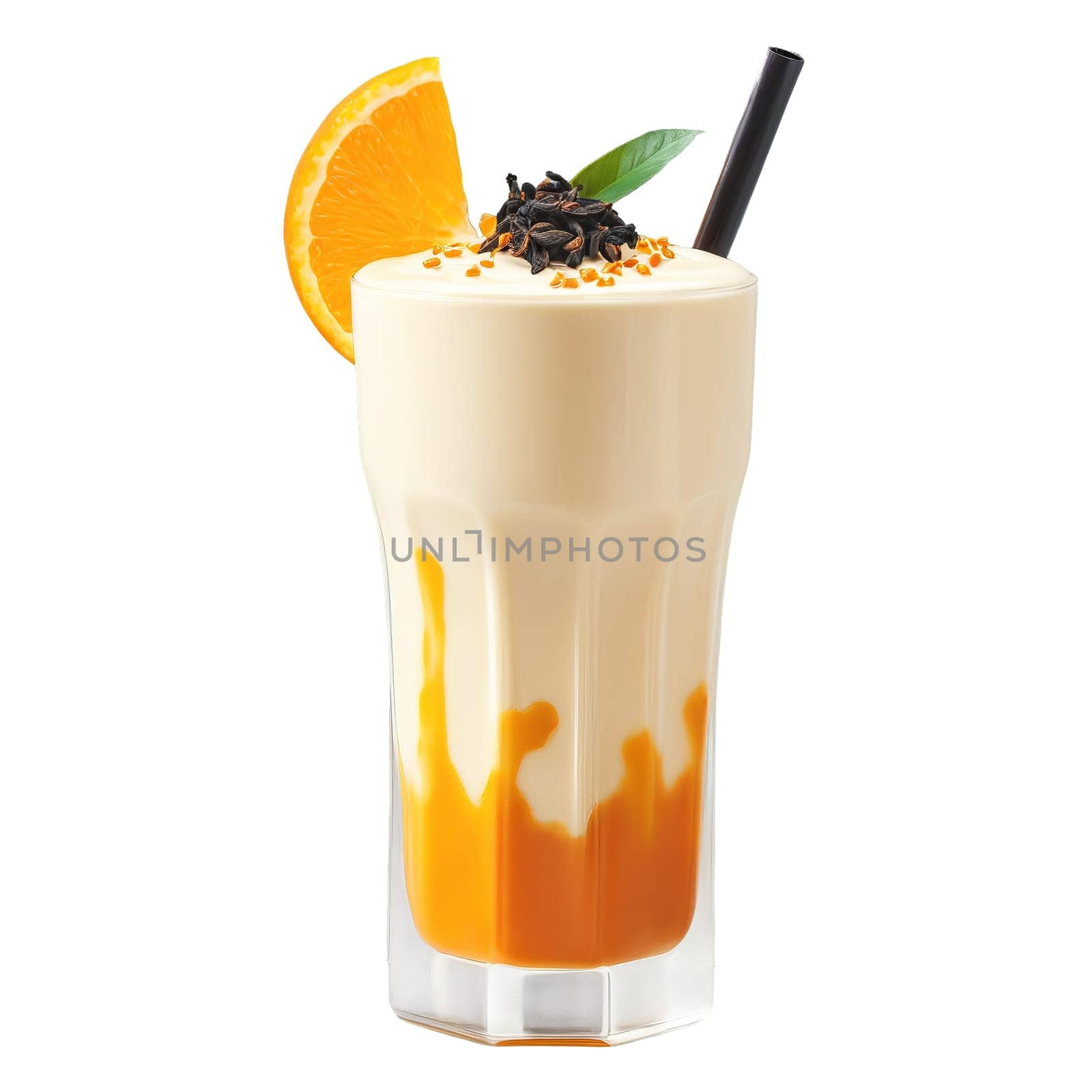 Thai Iced Tea Milkshake black tea condensed milk orange blossom water Southeast Asian favorite Summer by panophotograph