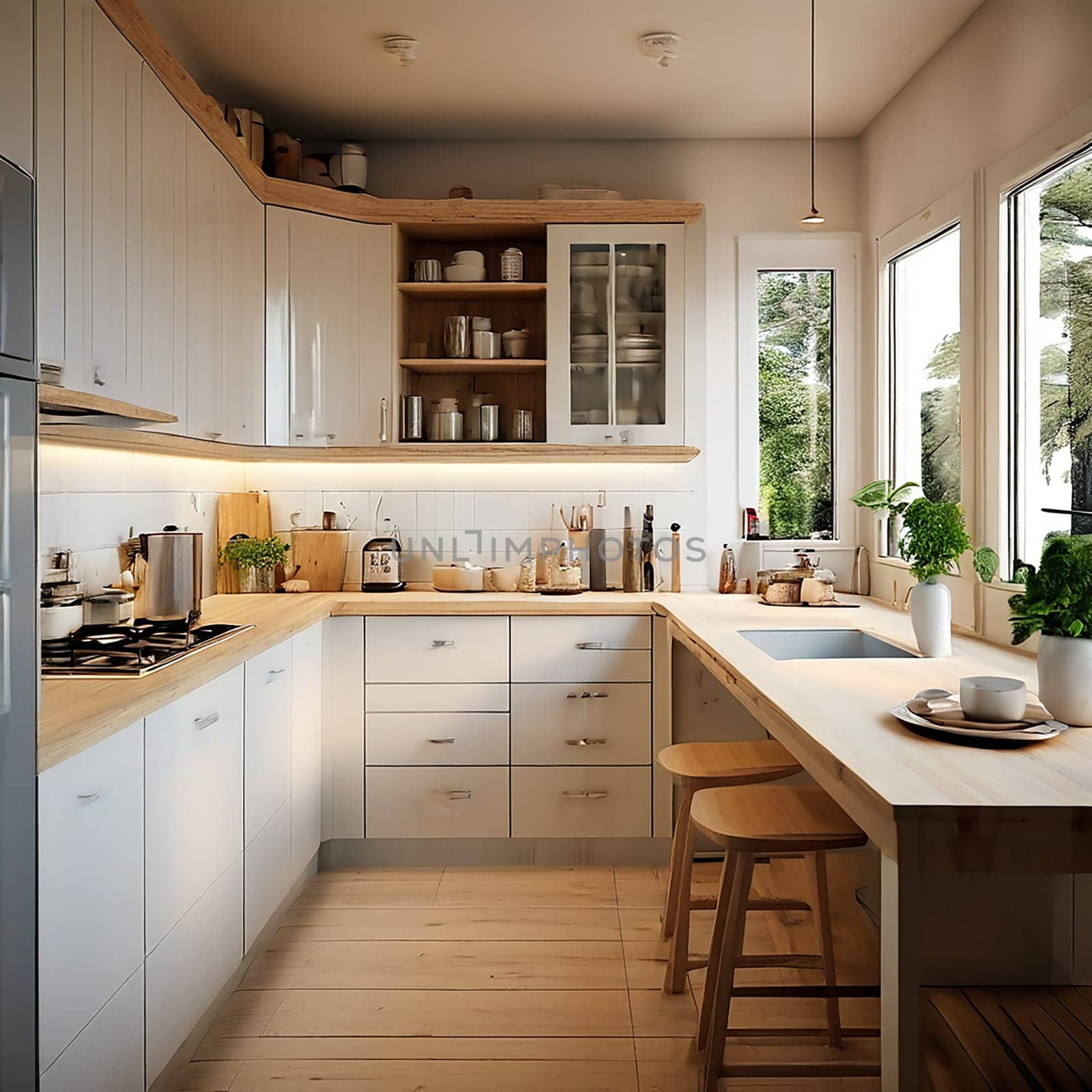 Efficiency Redefined: Designing a Kitchen for Seamless Workflow by Petrichor