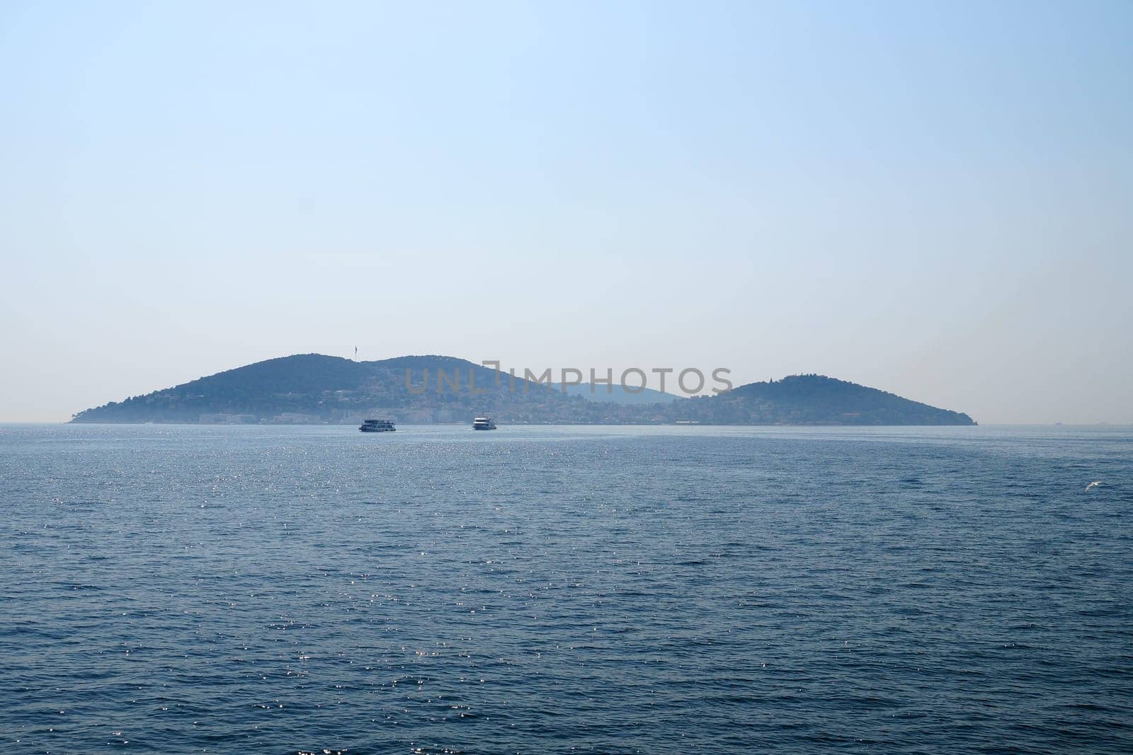Princes' Islands in the Sea of Marmara, sea panorama by Annado