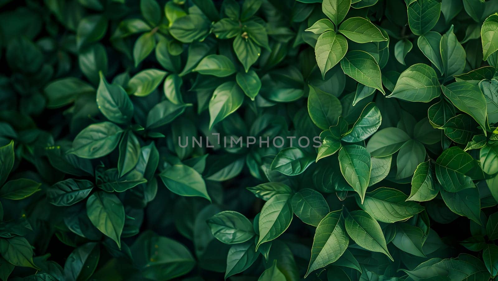 Leaves abstract green texture, nature background, tropical leaf. Beautiful wallpaper. by Sneznyj