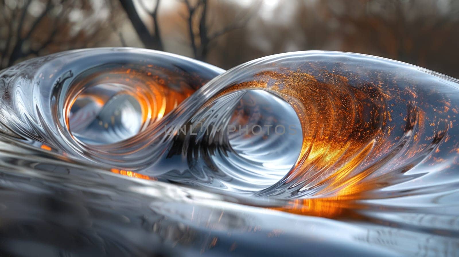 Close Up of a Wave in the Water. Generative AI by but_photo