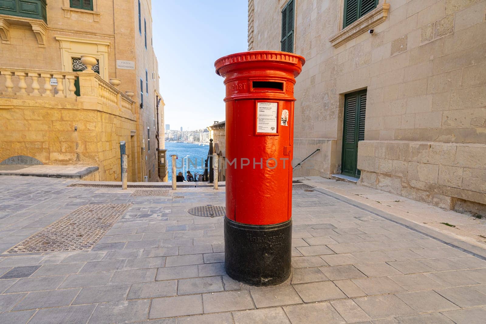 letterbox in a street in Valletta, Malta by sergiodv