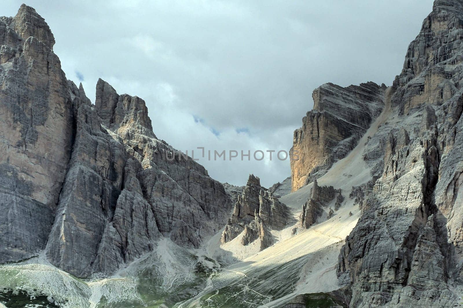 mount piana dolomites mountains first world war paths trench foxhole by AndreaIzzotti