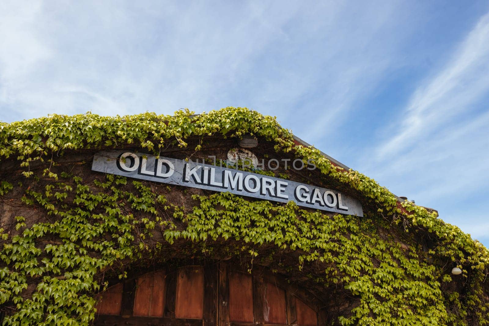 KILMORE, AUSTRALIA - SEPTEMBER 23: Historic Victorian architecture of Old Kilmore Gaol in Kilmore, Victoria, Australia in 2023