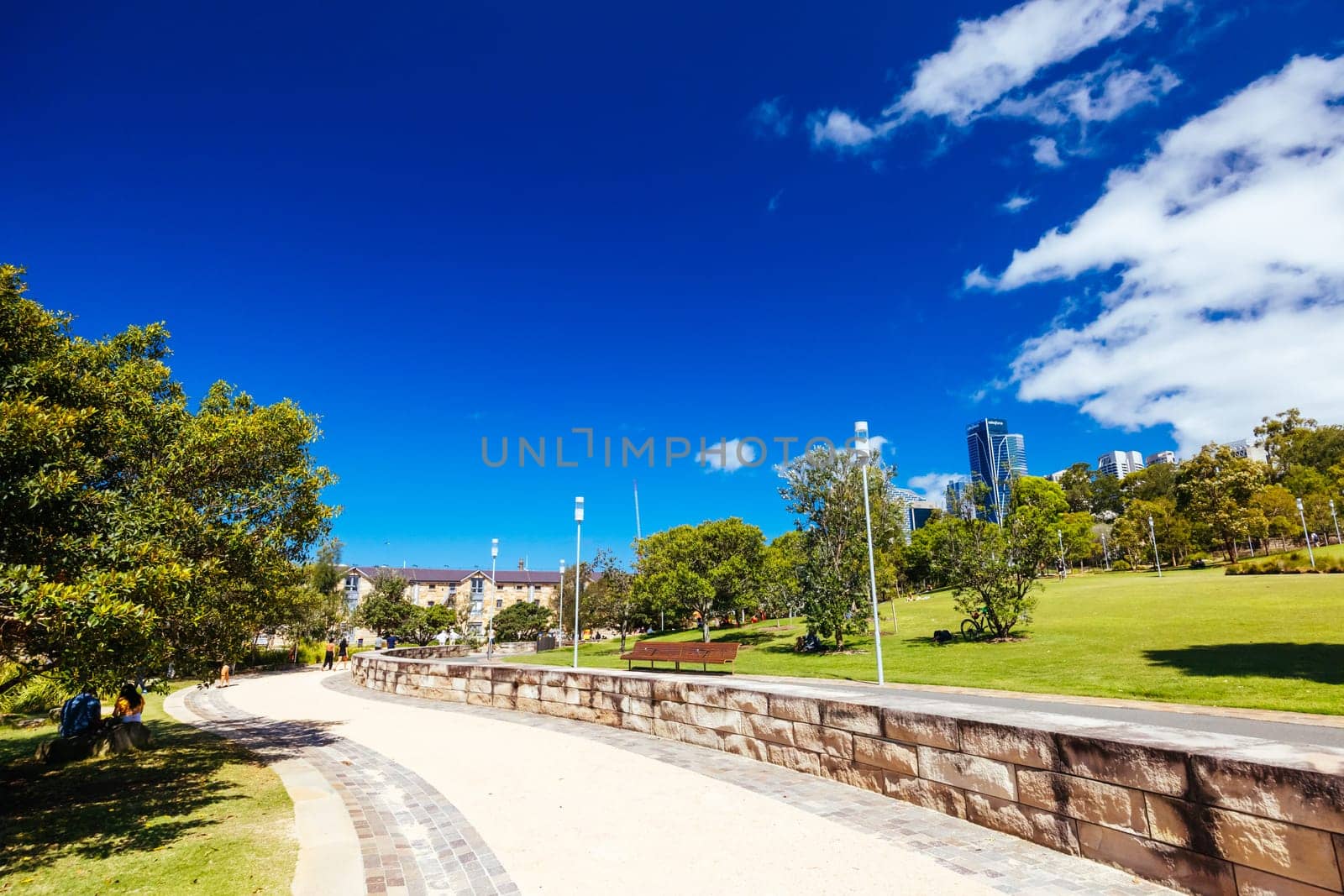 Sydney Harbour and Barangaroo Reserve in Australia by FiledIMAGE